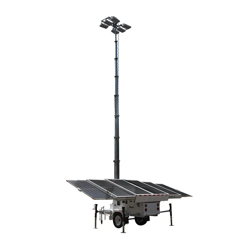 BIGLUX 180000Lms 60A MPPT Mobile Lighting Tower Manufacturers 3