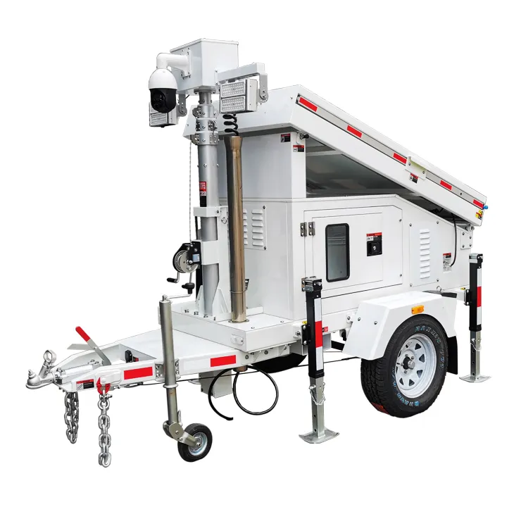 BIGLUX Mobile Solar Trailer for Sale, Manual Winch, US / AU / EU，50mm / 2'' Ball Type | BIGLUX 4