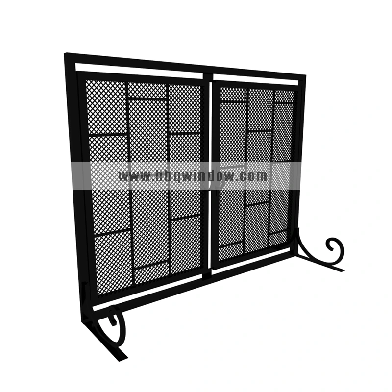 FS014-1 Fireplace Screen Flame Guard Protection 1