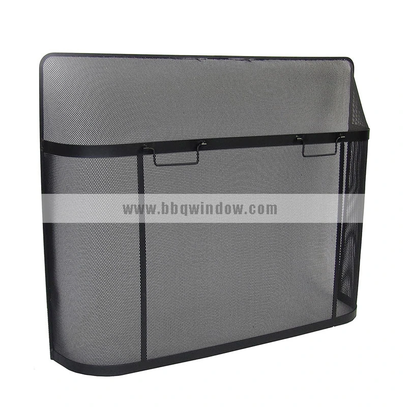 FS012 Free Standing Fireplace Screen Light Weight 1