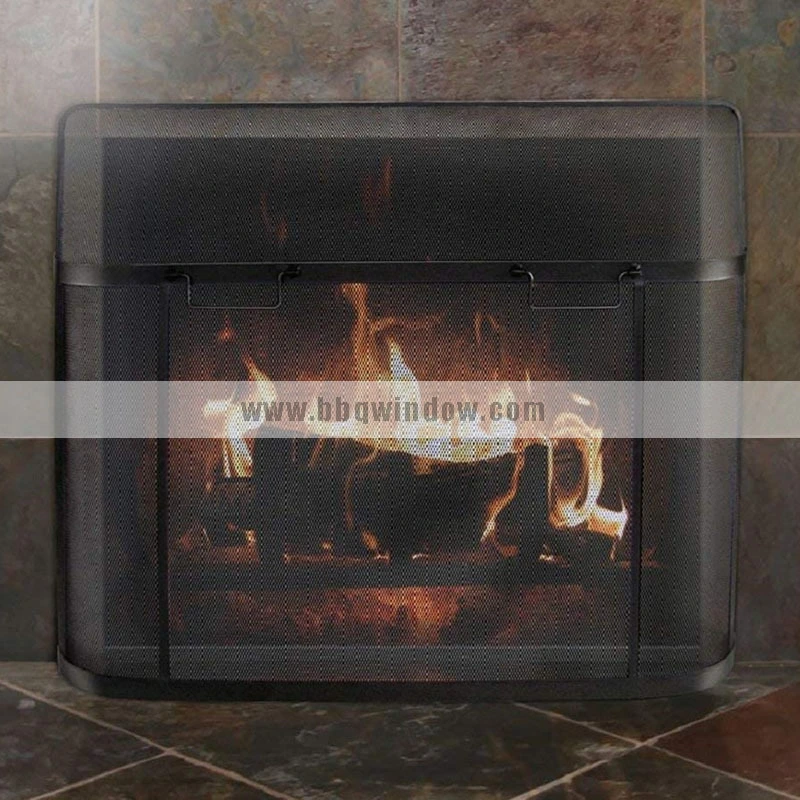 FS012 Free Standing Fireplace Screen Light Weight 3