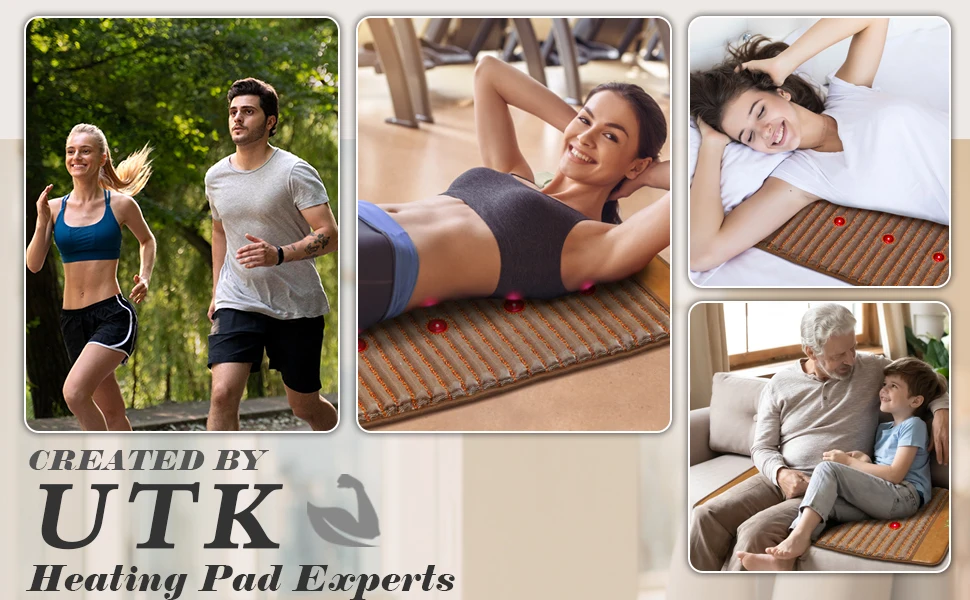 StartWarm 8 Photon with Tourmaline Beads Infrared Heating Pad, Mpro 14