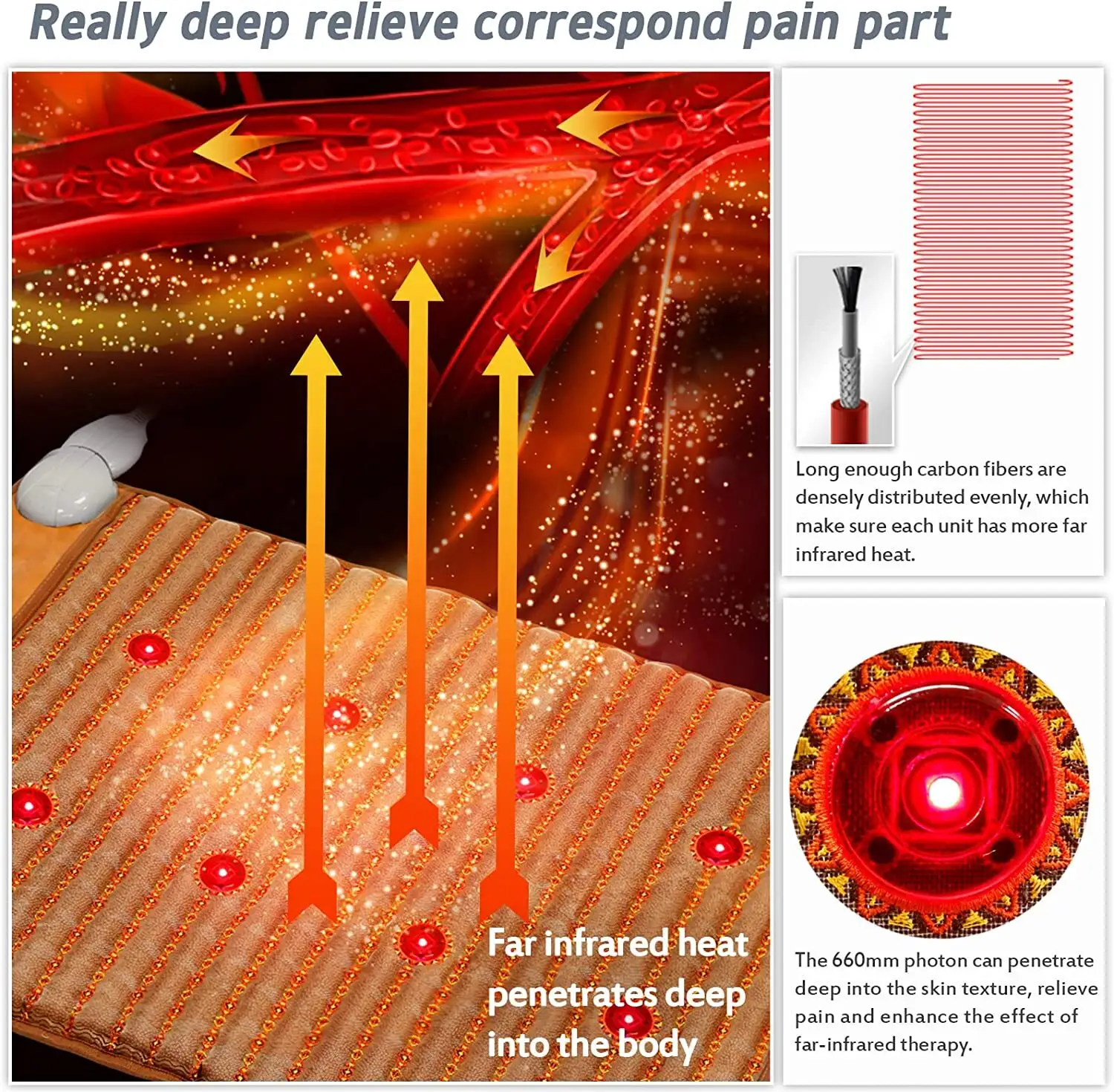 Wholesale Best Heating Pad for Back UTK Brand-1 7