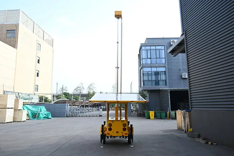 Portable Surveillance Camera Tower with CCTV Mounting Box and PoE Switch Biglux Portable Surve... 6