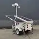 117kph Windproof 8.8 Hours 2 Portable Security Camera Towers 3kw Gasoline BIGLUX 6
