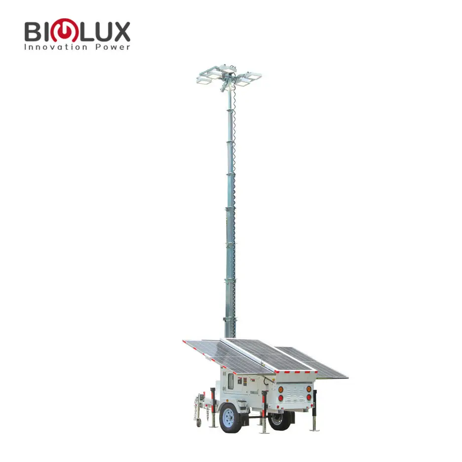 Mobile Floodlight Tower with Generator Biglux 95% Efficiency BIGLUX Brand 2