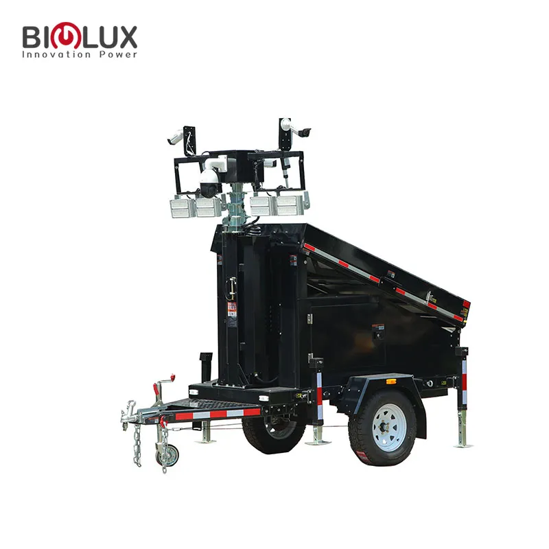 BIGLUX Portable CCTV Tower, MPPT Smart Controller, for Cameras Easy Mounting | BIGLUX 2