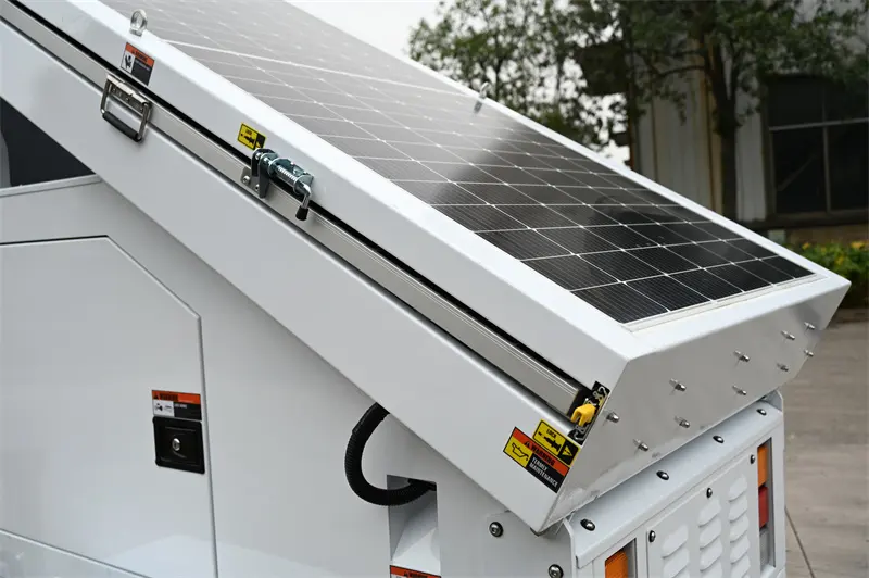 Custom Switch Solar Cctv Trailer Ball Hitch BIGLUX 7