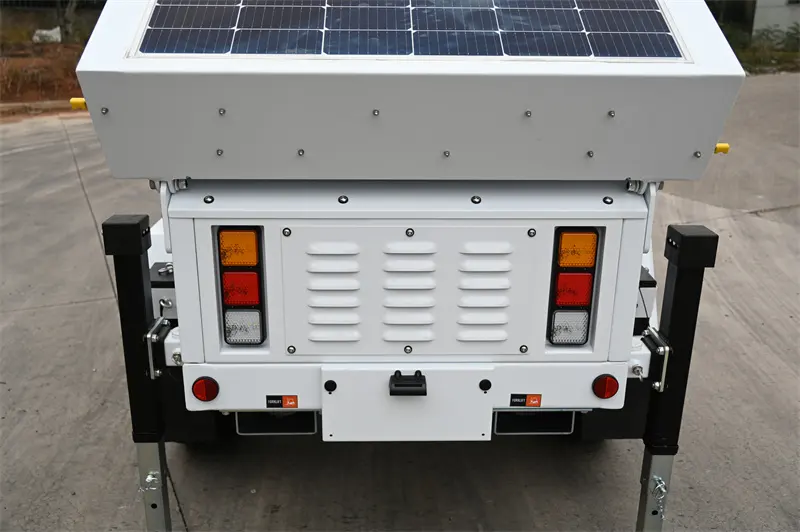 Custom Switch Solar Cctv Trailer Ball Hitch BIGLUX 6