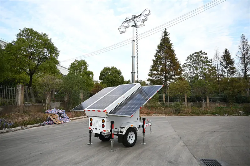 Hot Portable Led Light Towers for Sale 8 Hours BIGLUX Brand 5