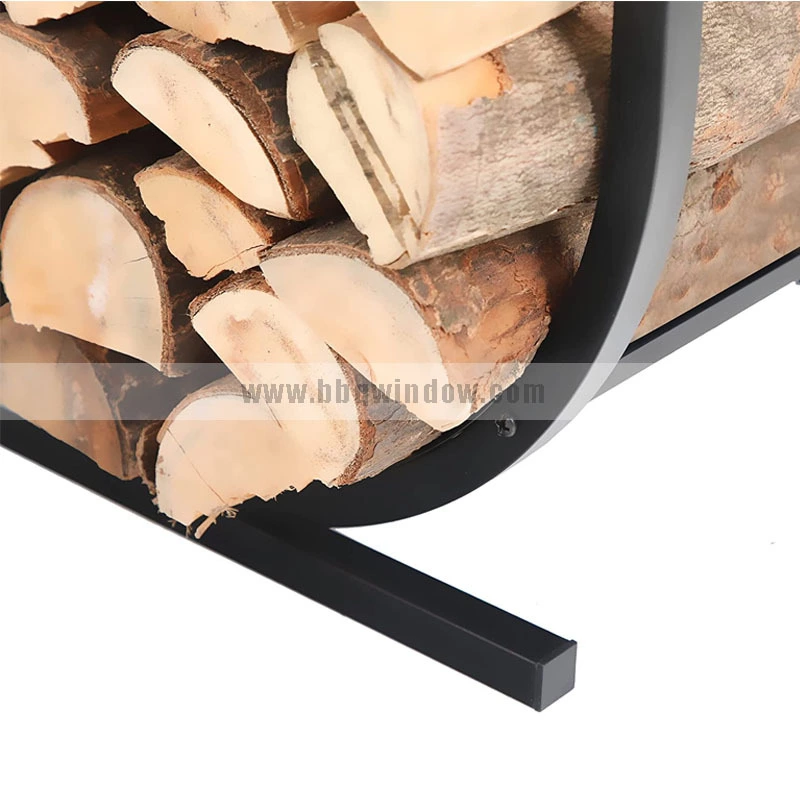 FR013 Firewood Rack Log Holder U Shape Curve 3