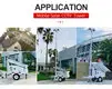 BIGLUX Brand 70kg Load Ball Hitch Solar Surveillance Trailer 4 Days for 120W Supplier 6