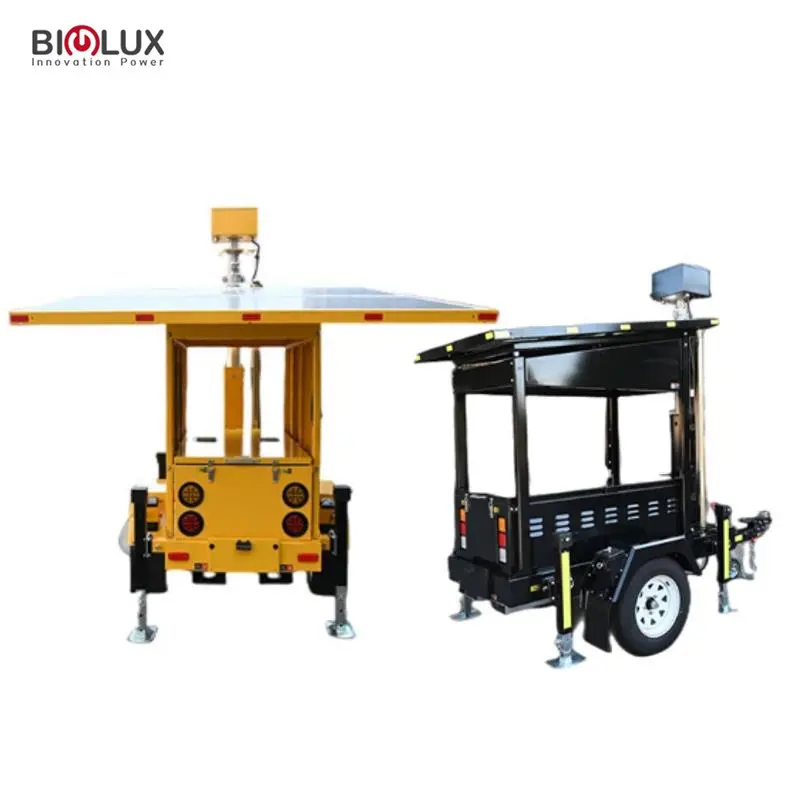 Mobile CCTV Tower 4 Days for 80W Mobile CCTV Tower BIGLUX Brand 2