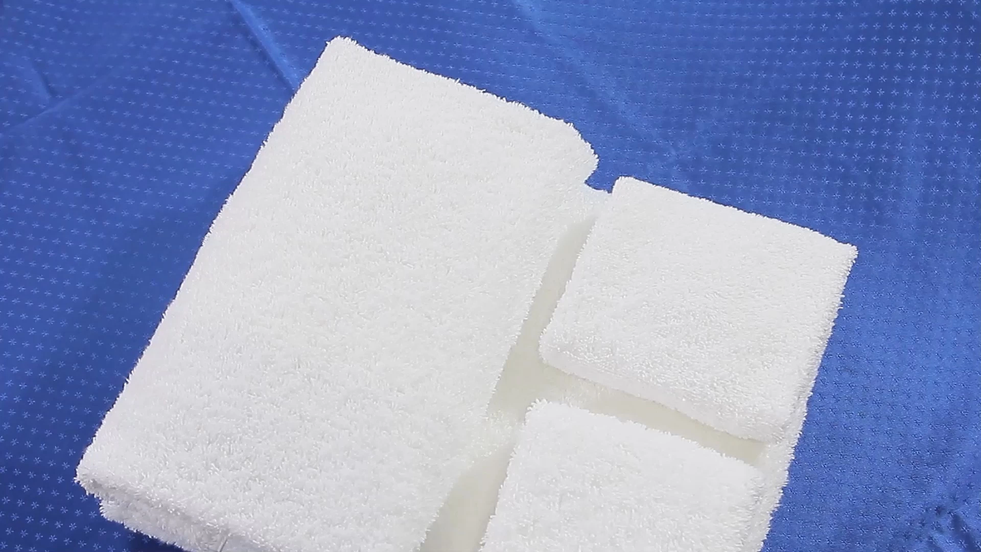 Supply Hotel White Cotton Towel Set