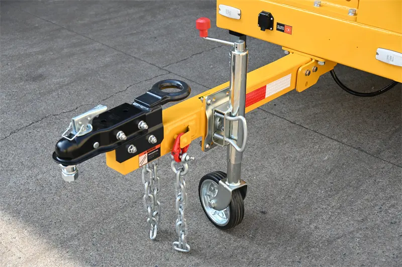 Hot US/EU/AU Standard Mobile Solar Security Trailer 8.8 Hours BIGLUX Brand 8