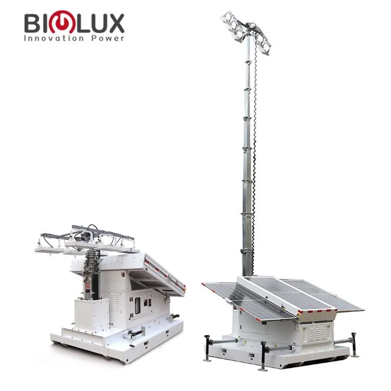Wholesale 90 Degree by Electric Square Telescopic Type Mobile Lighting Tower BIGLUX Brand 2