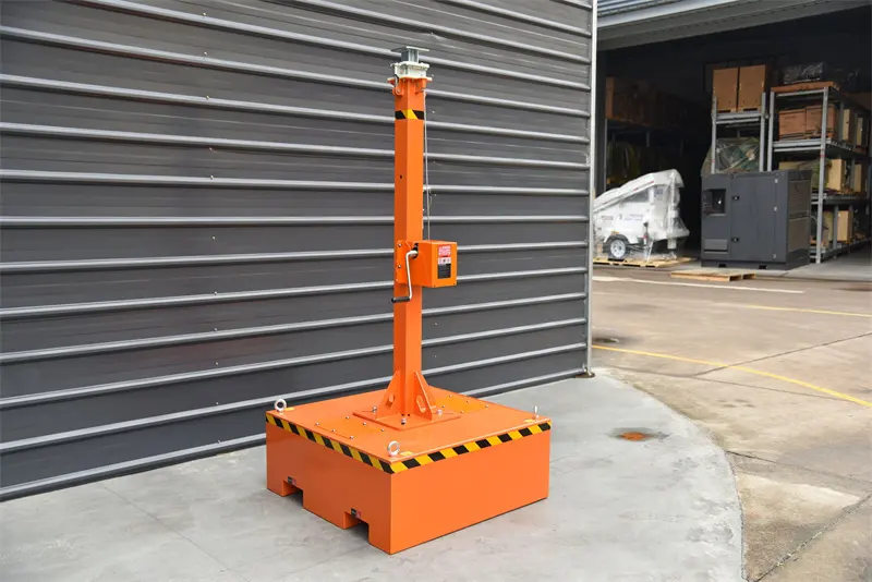 BIGLUX Manual Lifting BIGLUX Portable Security Camera Towers 7