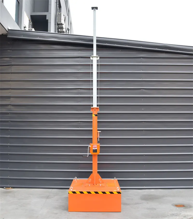 BIGLUX Manual Lifting BIGLUX Portable Security Camera Towers 4