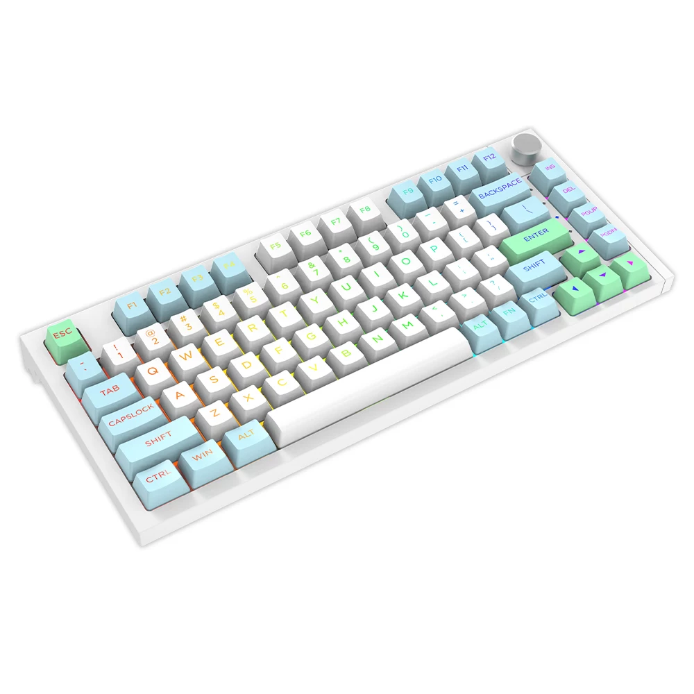 KY-MK109 mechanical keyboard Wireless gaming RGB hot-swappable 4