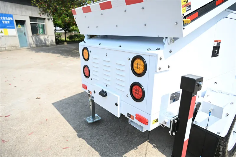 Hot 3 × 460W Mobile Led Light Tower 14400W·h BIGLUX Brand 4