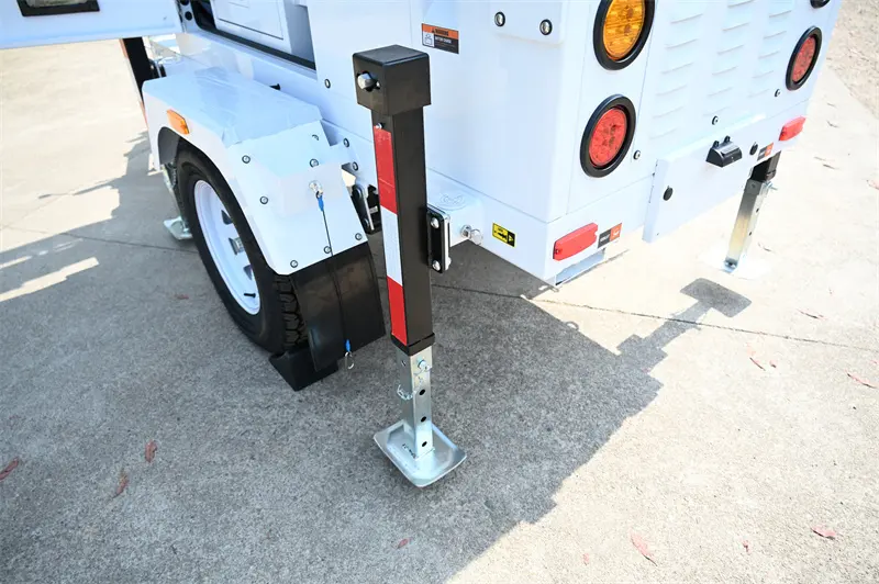 Hot 3 × 460W Mobile Led Light Tower 14400W·h BIGLUX Brand 3