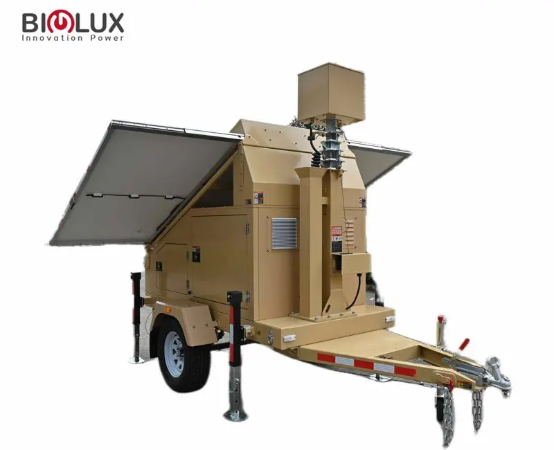 Solar Camera Trailer 60A MPPT Solar Camera Trailer BIGLUX Brand 2