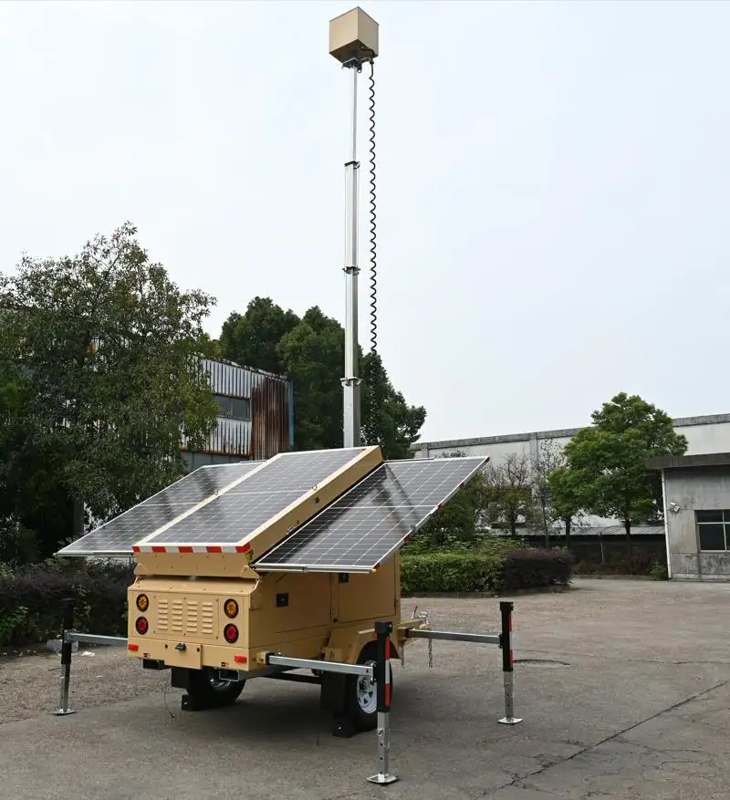 Solar Camera Trailer 60A MPPT Solar Camera Trailer BIGLUX Brand 4