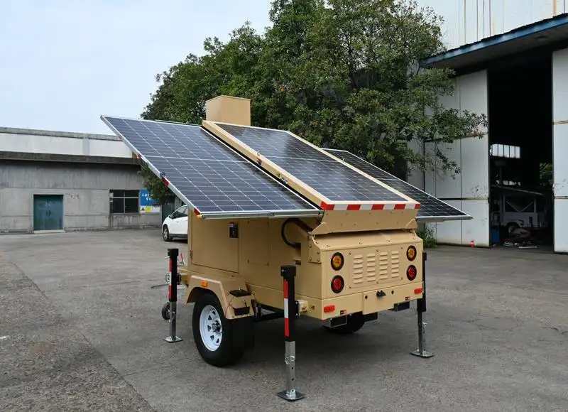Solar Camera Trailer 60A MPPT Solar Camera Trailer BIGLUX Brand 5