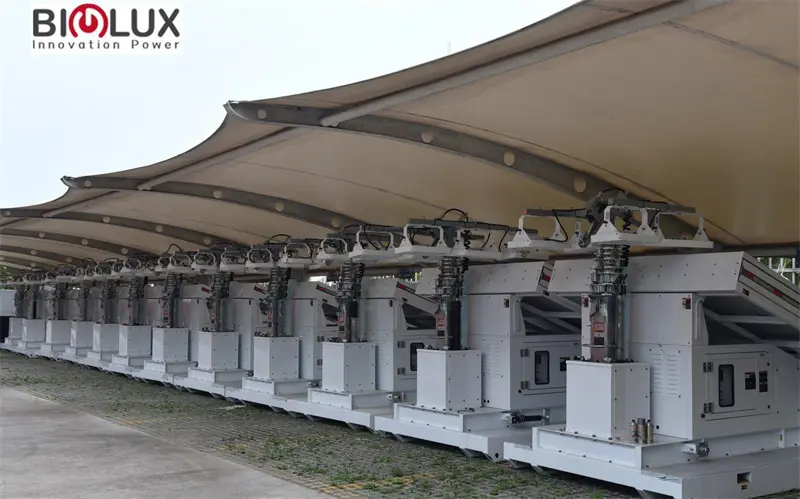 95% High Efficiency MPPT 6*200W Led Light Mobile Lighting Tower Manufacturers BIGLUX 4