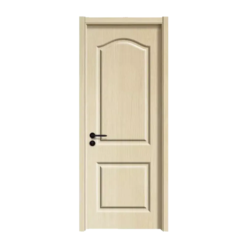 Solid Wood/MDF/HDF/Plywood/Composite Door Entrance Door Zonle Brand High-end Exterior Wooden D... 2