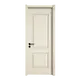 Solid Wood/MDF/HDF/Plywood/Composite Door White 6 Panel Solid Wood Door Swing Zonle 2