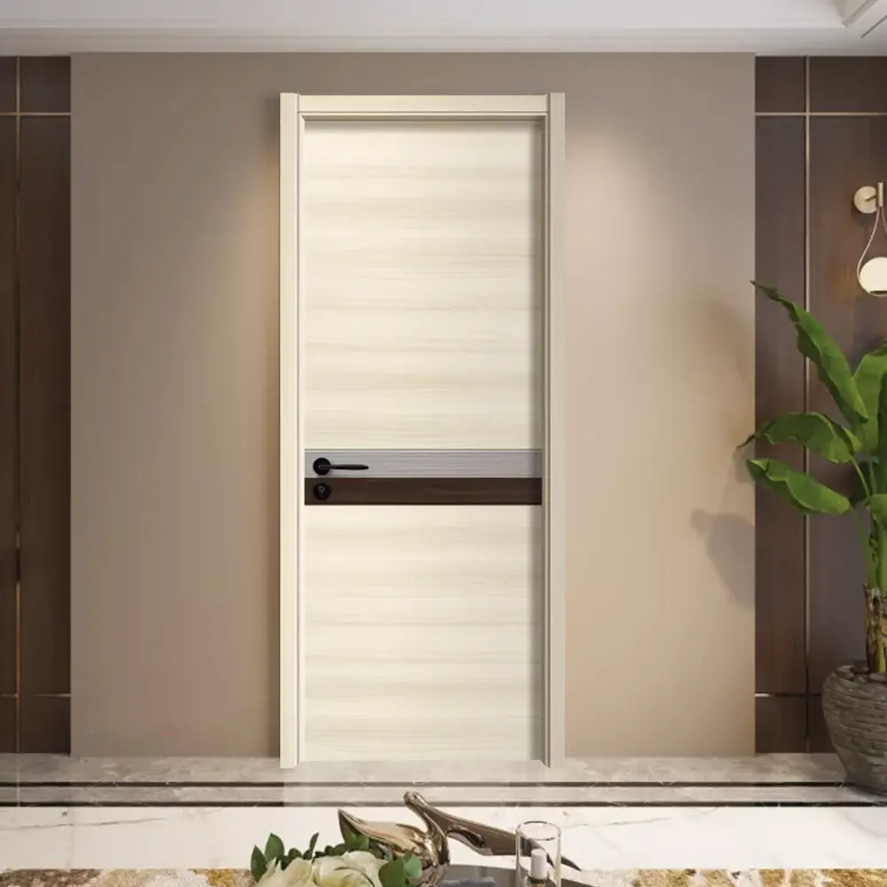 Hot WD04 Unpainted Interior Doors Picture Entrance Door Zonle Brand 3
