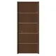 Quality Zonle Brand Sliding Wood Wpc Doors with Door Jamb Interior Door Guangxi 2