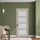 Chinese Wpc Outdoor Doors Swing Paint-free/Painting Guangxi Zonle Brand 3