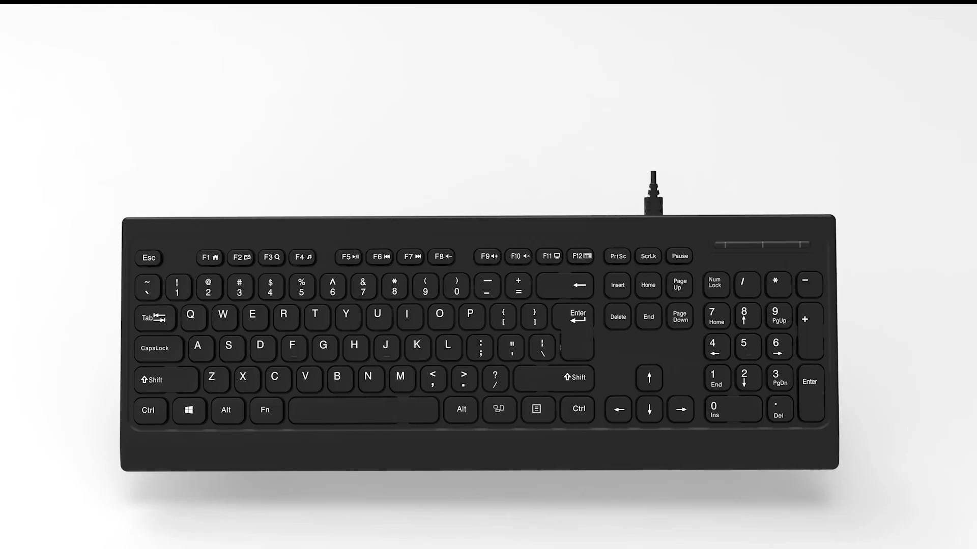 KY-K876 مكتب لوحة المفاتيح الصامتة