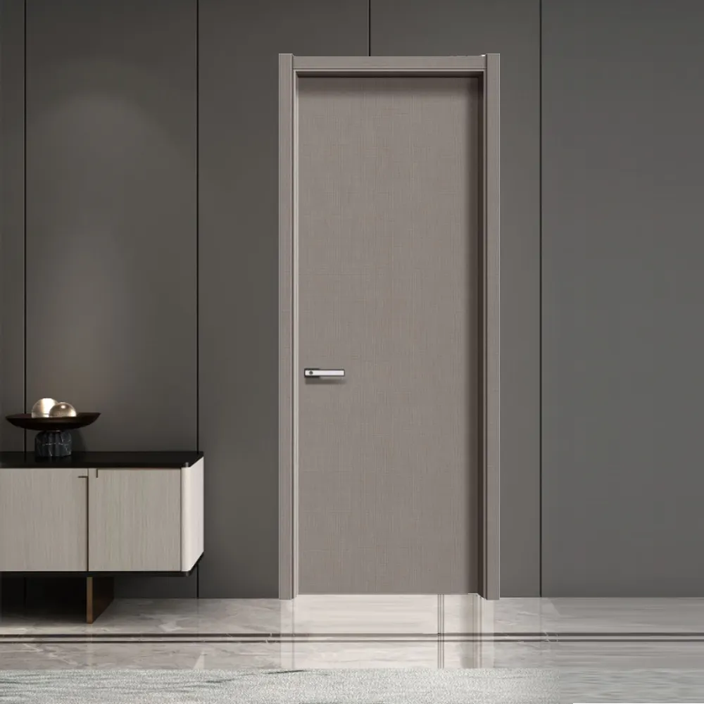 Wooden Paint-free/Painting Wpc Insulated Doors Factories Swing Zonle 3