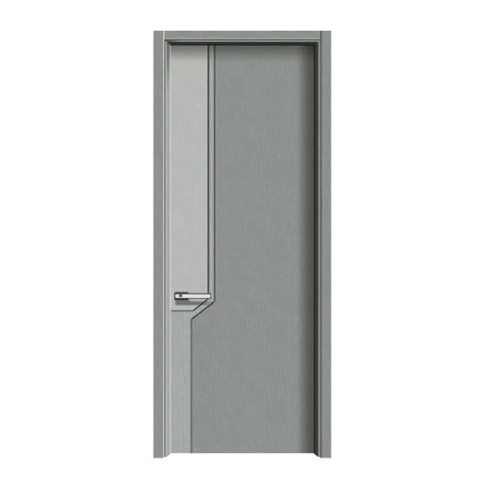 Guangdong 3 Panel Wpc Door China Front Door Paint-free/Painting Zonle Brand 2