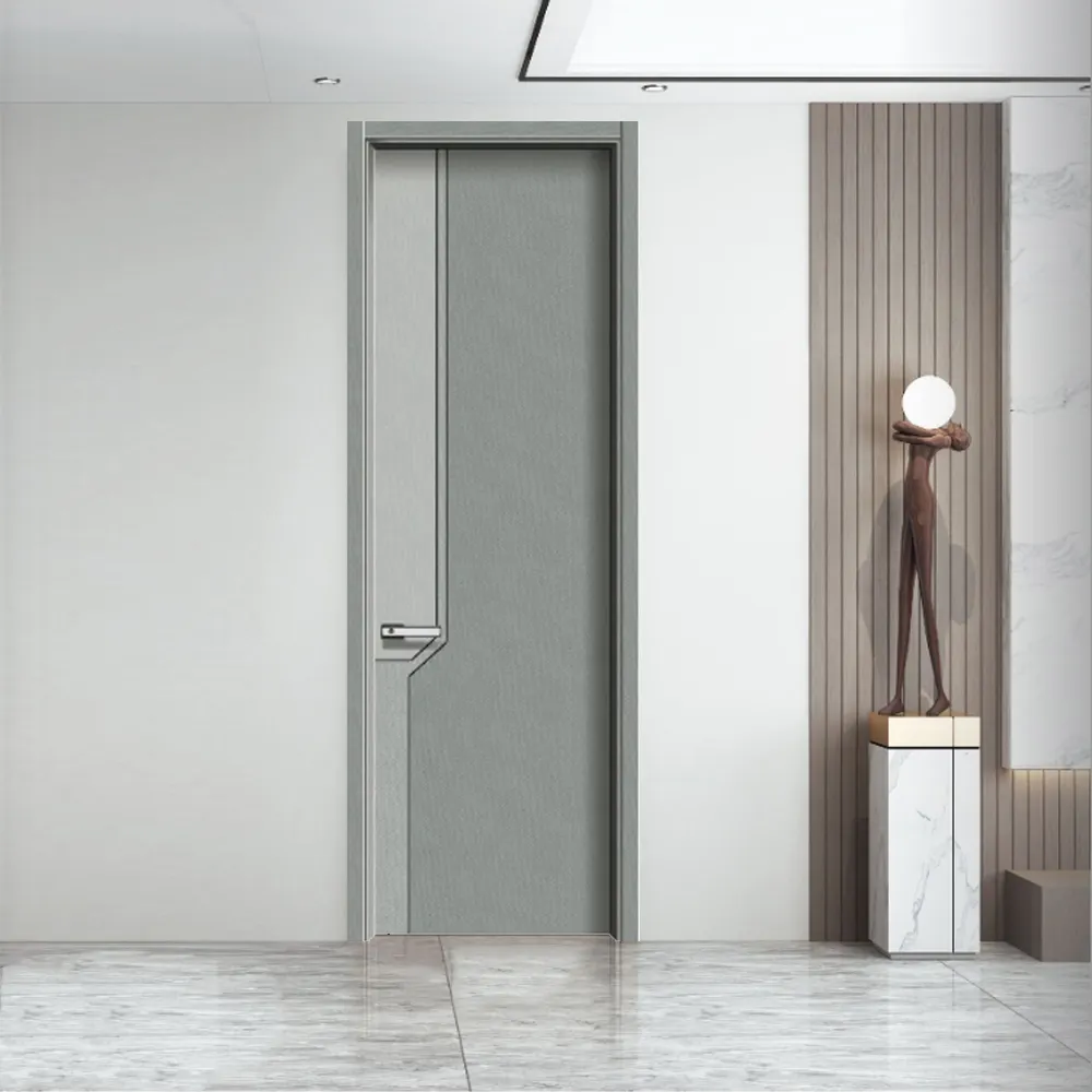 Guangdong 3 Panel Wpc Door China Front Door Paint-free/Painting Zonle Brand 3