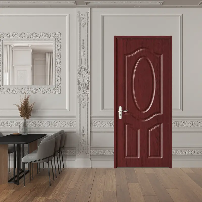 Zonle Brand Paint-free/Painting Wpc Barn Doors Factories WPC/Solid Wood/Hollow Core Factory 3