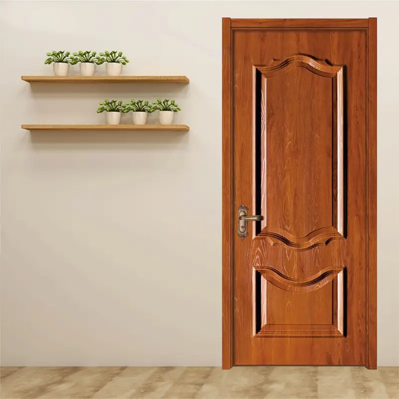 America Style Doors with Side Post Ntrance Door Zonle 3