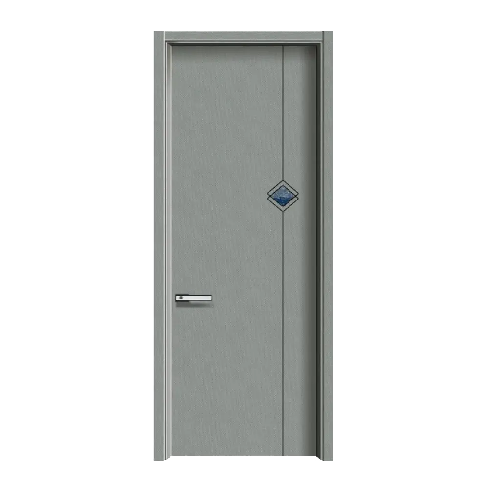 Interior Door Solid Wood/MDF/HDF/Plywood/Composite Door SWD13 Guangxi Solid Wood Safty Doorwho... 2