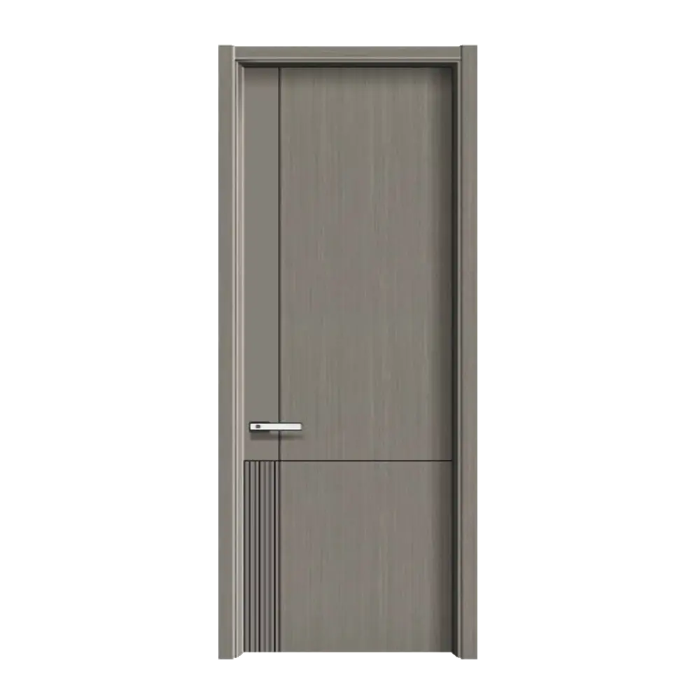 SD012 Front Door Solid Wood/MDF/HDF/Plywood/Composite Door OEM Fire Solid Wood Doors 2