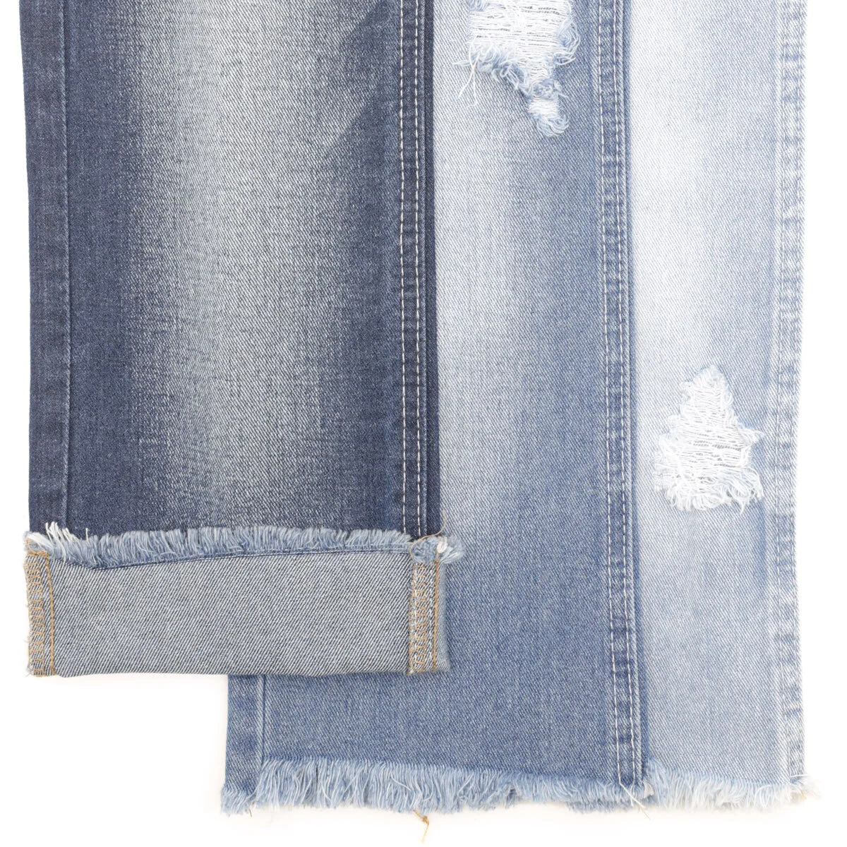 200A-9  75%cotton  14%polyester  11%viscose  Non stretch denim fabric with low price 1