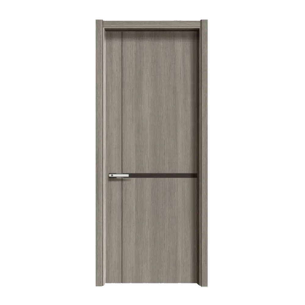 Paint-free/Painting Solid Wood/MDF/HDF/Plywood/Composite Door Insulation Solid Wood Doors Expo... 2