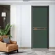 Zonle Brand Paint-free/Painting Entrance Door Swing Moisture Proof Solid Wood Doors 3