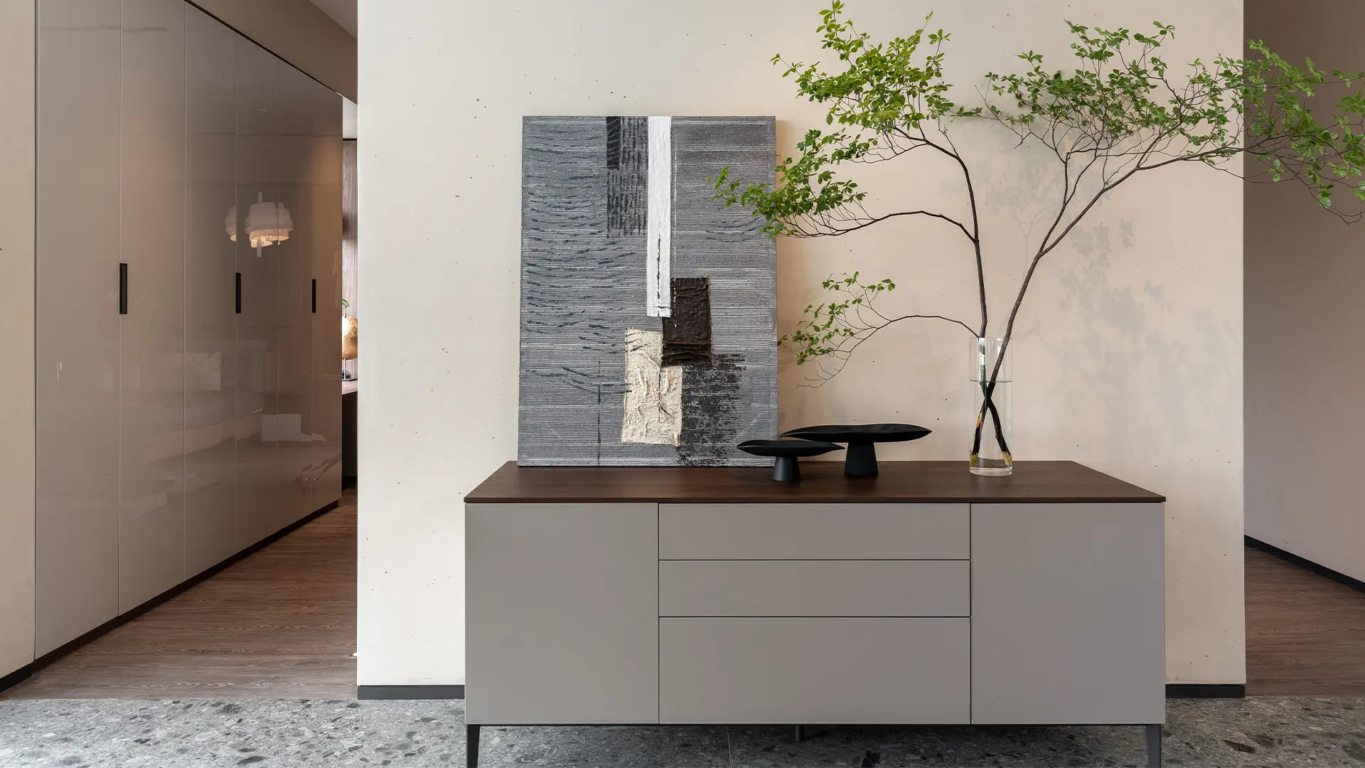 Hope modern furniture Tv wall cabinet manufacturer 1