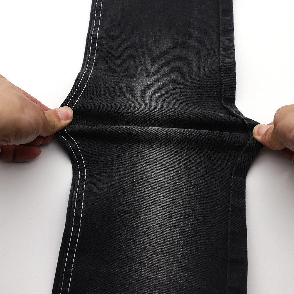 190H-3H Black denim fabric 10oz stretchable with spandex 3