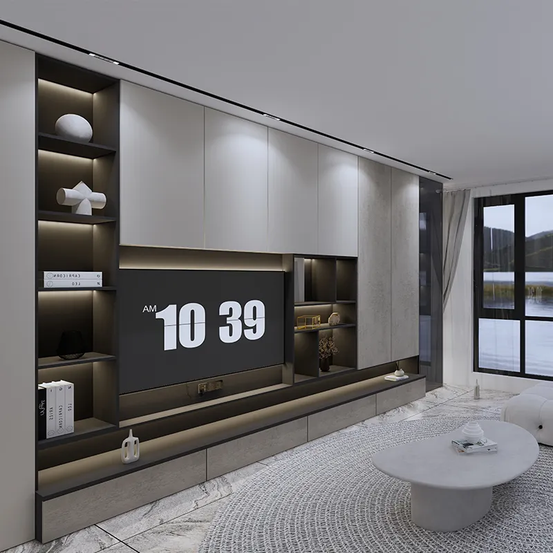 Modern and Elegant Modular TV Wall System For Living room BK Ciandre Furniture 3