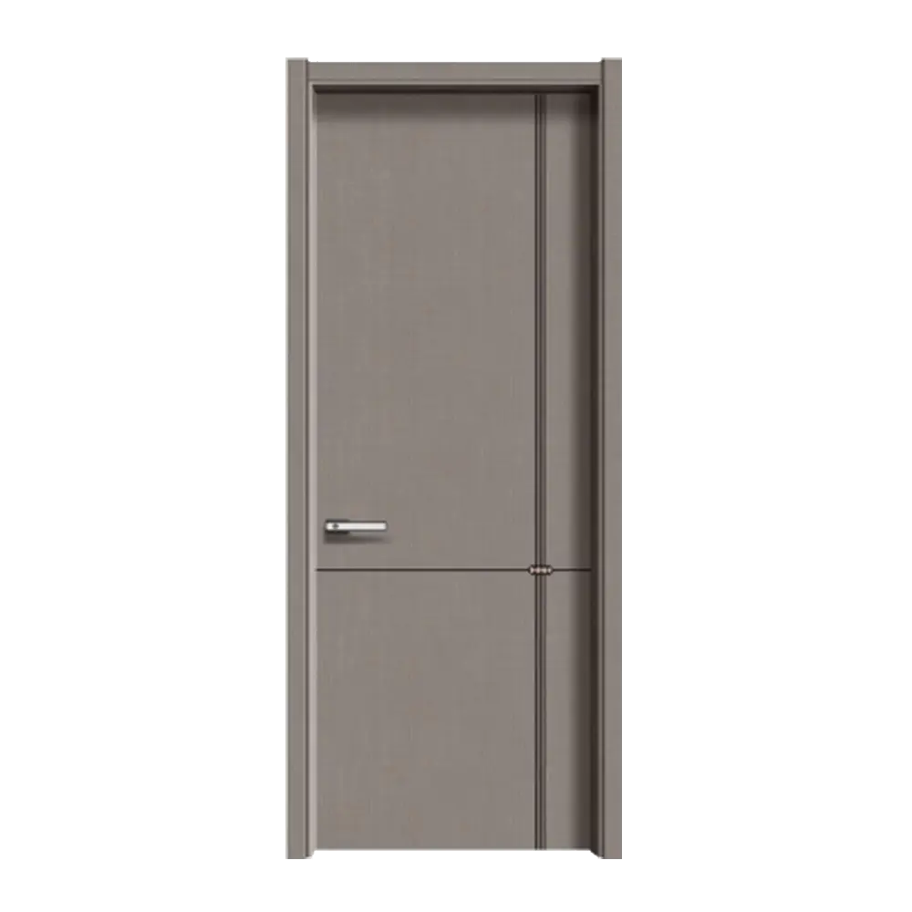 Zonle Brand Swing Solid Wood/MDF/HDF/Plywood/Composite Door Zonle Doors Custom Cheap Price Sol... 2