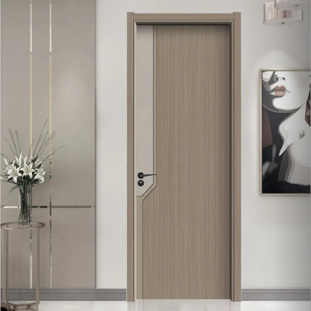 Solid Wood Outdoor Door Factories Paint-free/Painting Zonle Doors Solid Wood Outdoor Door Fact... 3
